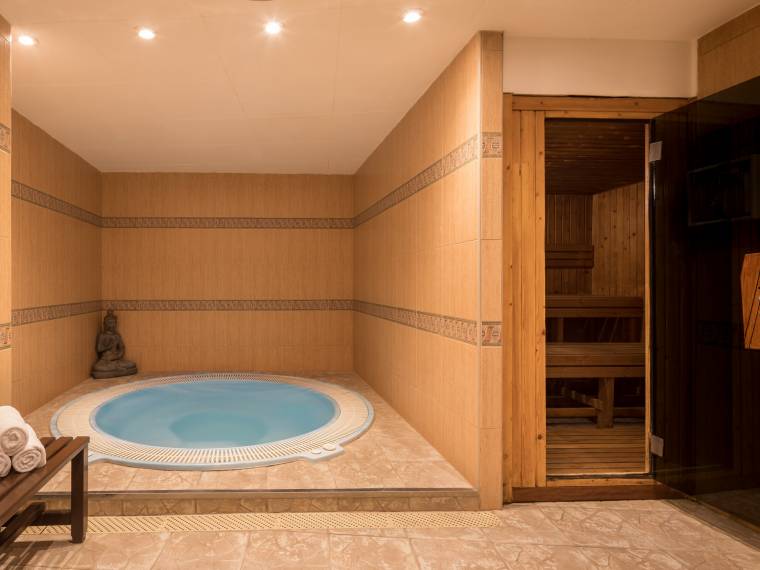 Jacuzzi et Sauna