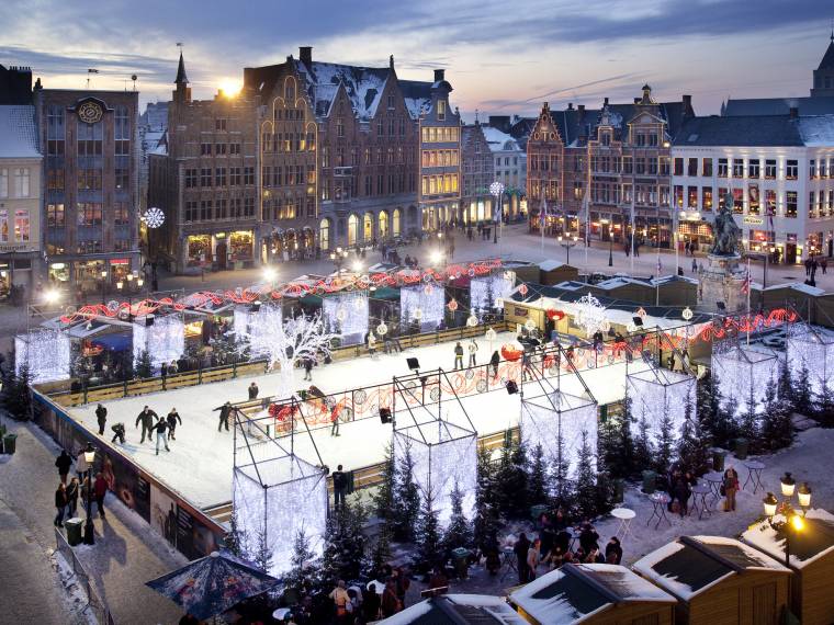 Bruges patinoire Â© Jan Darthet - Toerisme Brugge