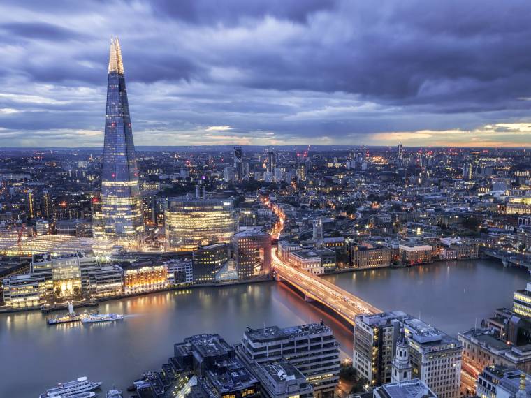 Londres, skyline & The Shard Â© Visit Britain - George Johnson