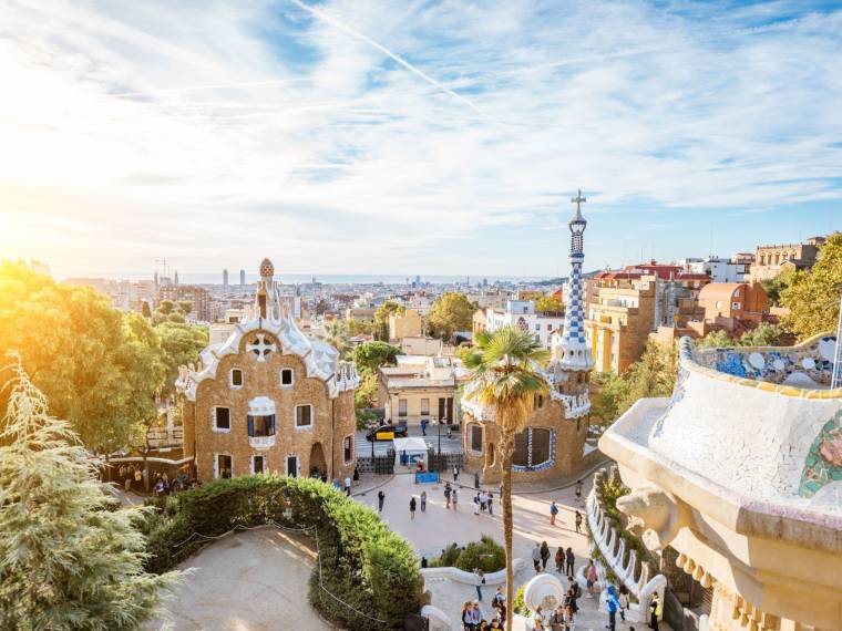 Parc Guell Ã  Barcelone