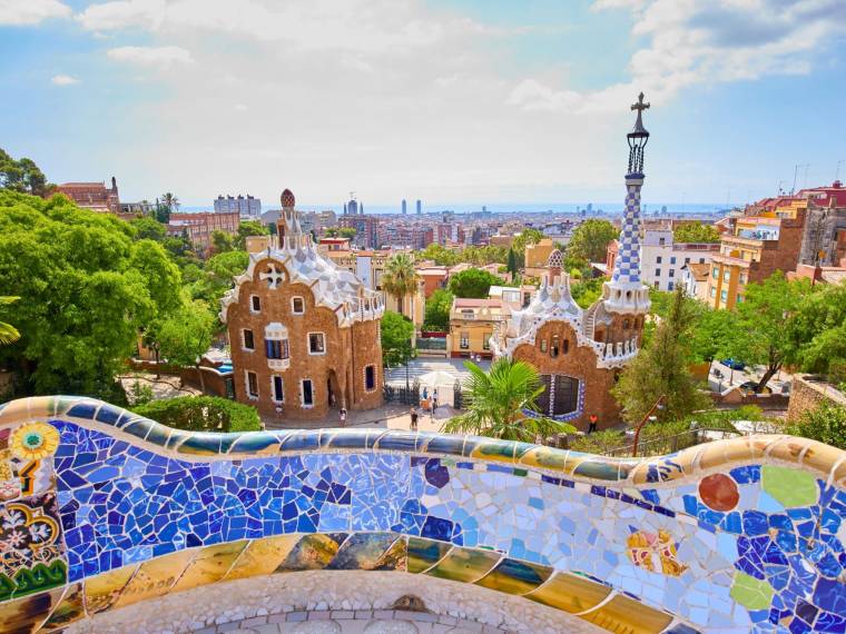 Parc Guell Ã  Barcelone