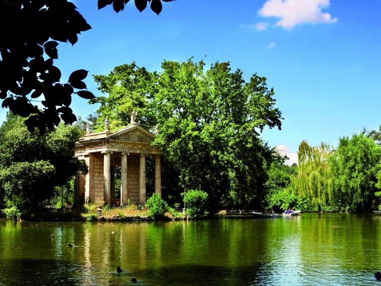 Villa Borghese, les jardins Â©  VB